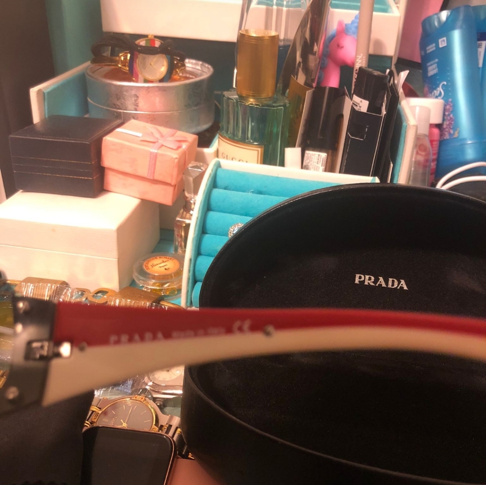 Sold Prada Rimless Sunglasses - Picture 8 of 9